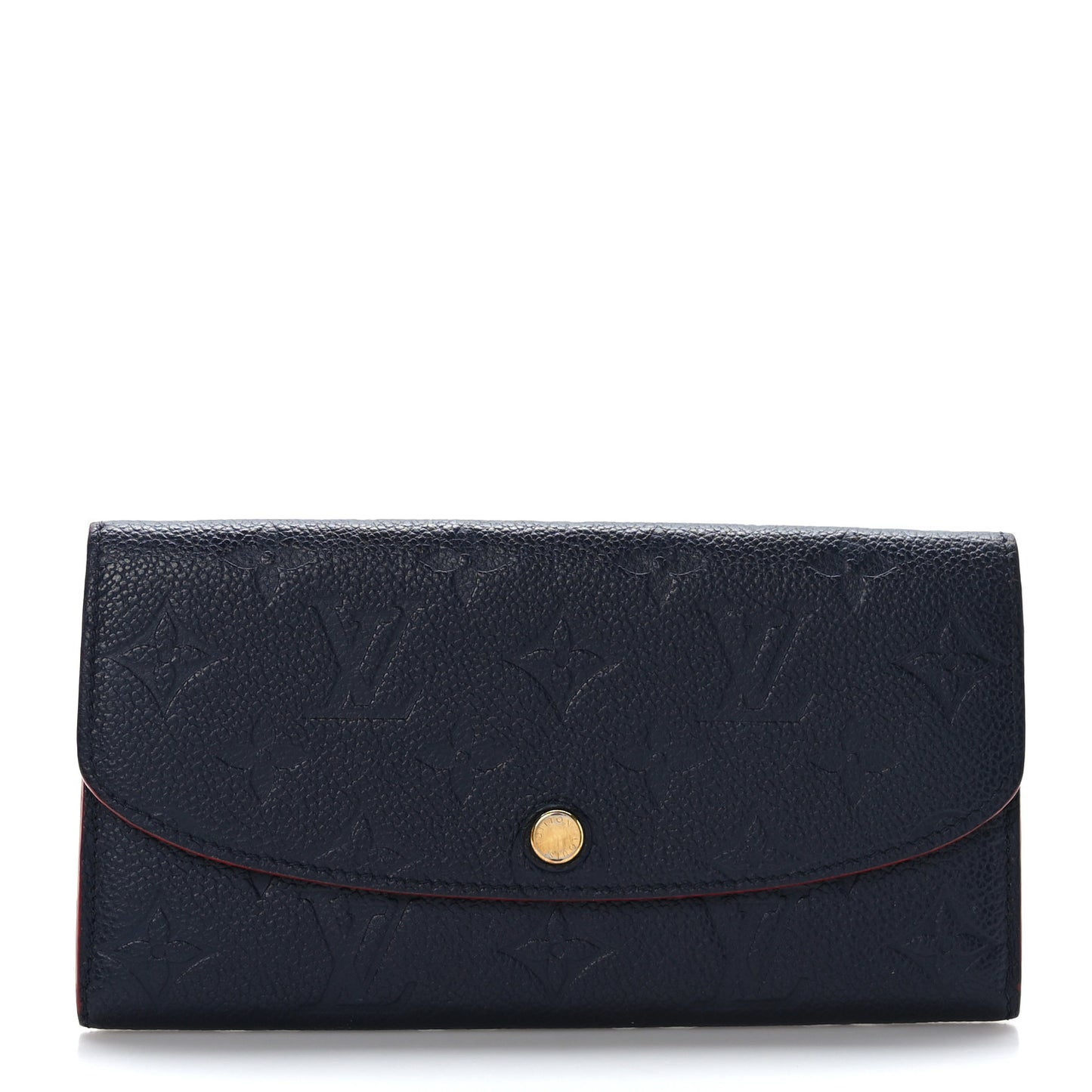 Empreinte Emilie Wallet Marine Rouge