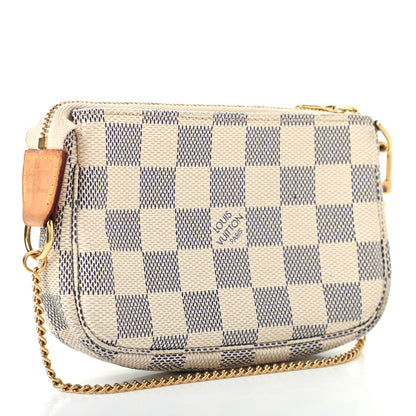 Louis Vuitton Damier Azur Mini Pochette Accessories 3 of 7