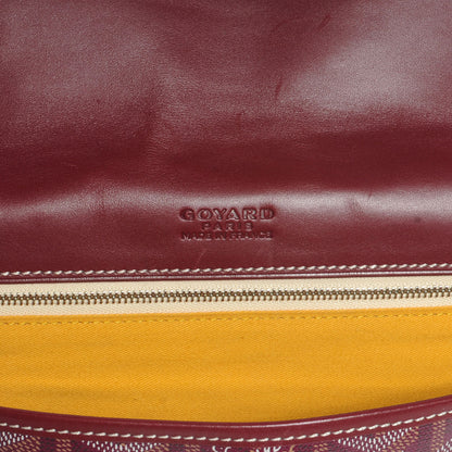Goyard Goyardine Belvedere MM Messenger Bag Bordeaux 6 of 7