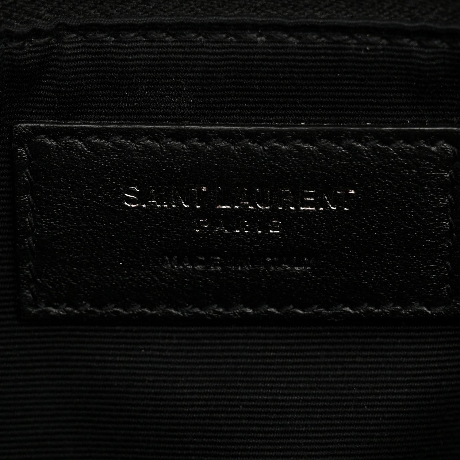 Saint Laurent Crinkled Calfskin Matelasse Monogram Medium Niki Chain Satchel Blanc Vintage 7 of 13