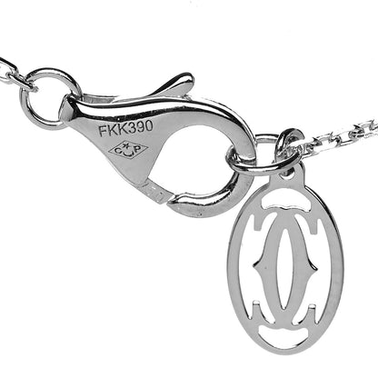 Cartier 18K White Gold Diamond XS D'Amour Pendant Necklace 5 of 6