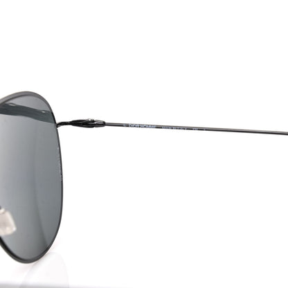 Christian Dior Homme Mens Aviator Sunglasses 0205S Black 5 of 7