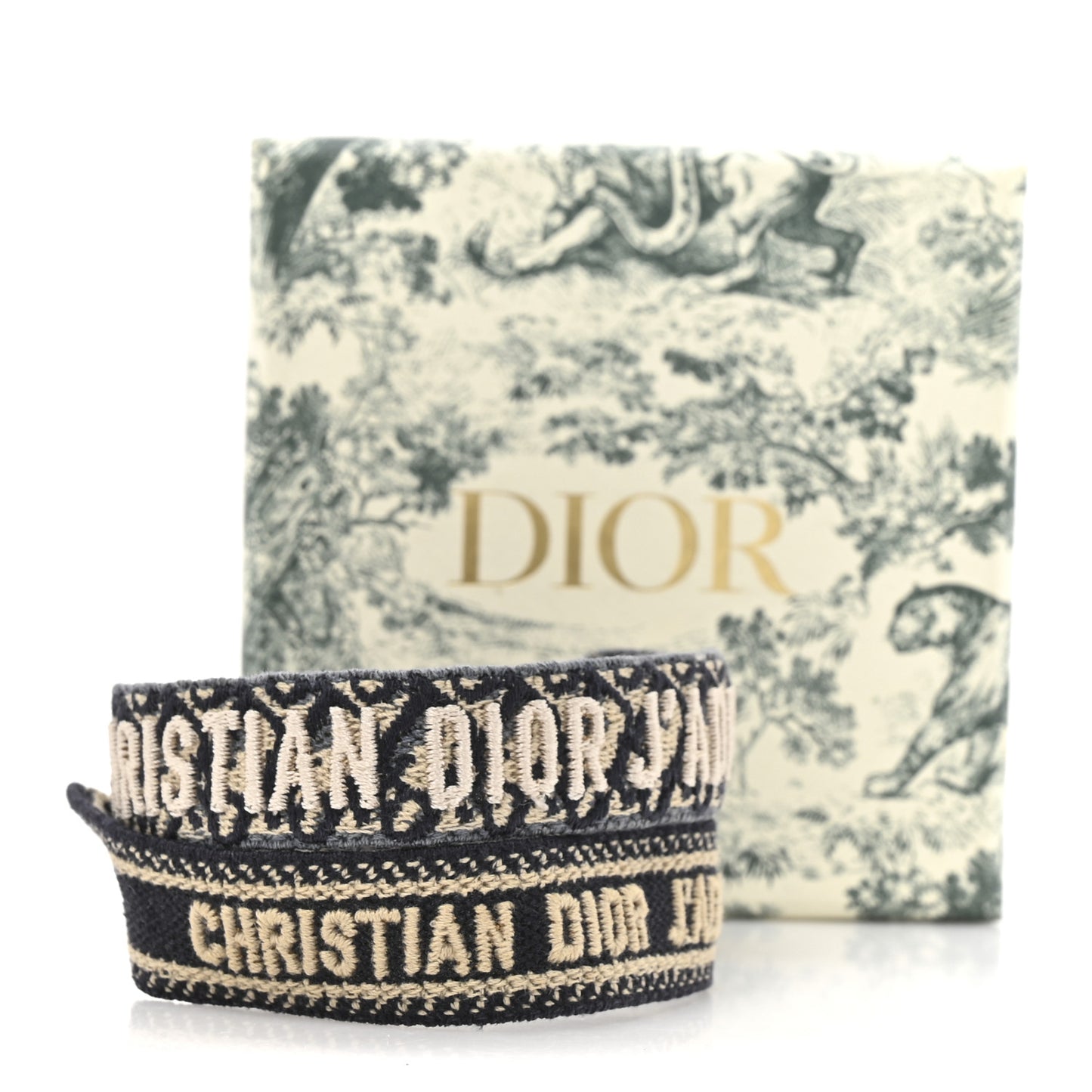 Woven Cotton J'Adior Friendship Bracelet Set Navy