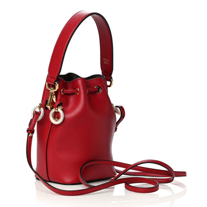 Fendi Vitello Cruise F is Fendi Mini Mon Tresor Bucket Bag Fragola 2 of 15