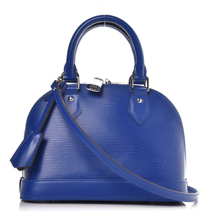 Louis Vuitton Epi Alma BB Blueberry 1 of 8