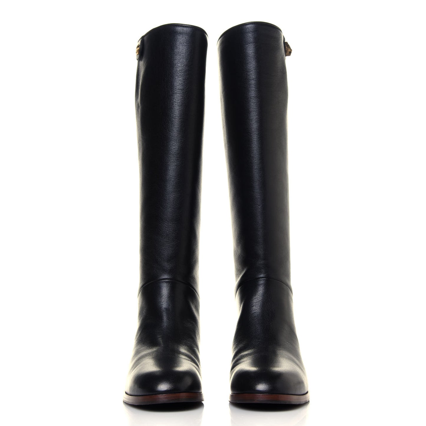 Calfskin Piuma Lux Energy High Boots 39 Black
