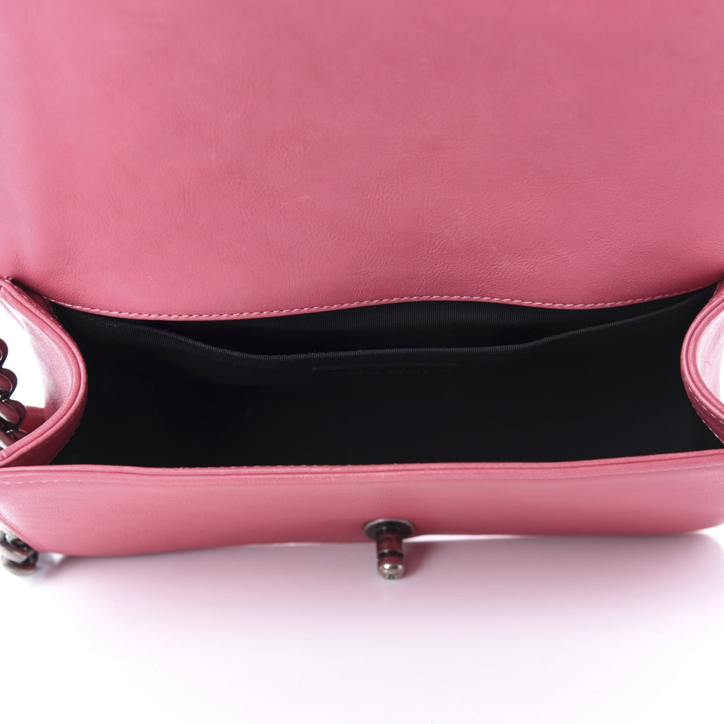 Calfskin Quilted Medium Boy Flap Pink