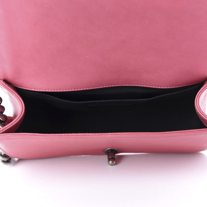 Chanel Calfskin Quilted Medium Boy Flap Pink 5 of 10