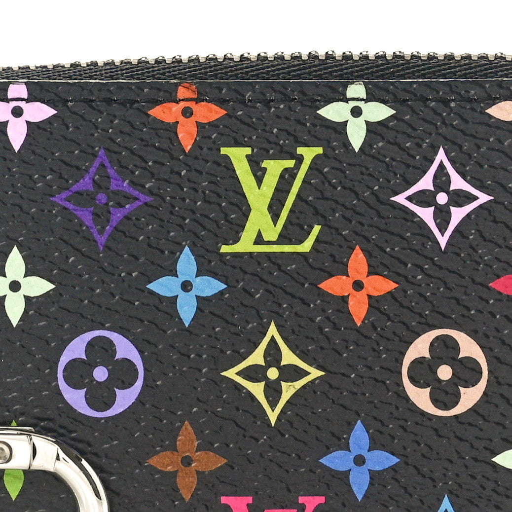 Louis Vuitton LV X TM Monogram Multicolor Key Pouch Black 7 of 7