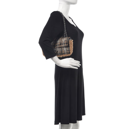 Chanel Tweed Quilted Small Single Flap Multicolor 3 of 9