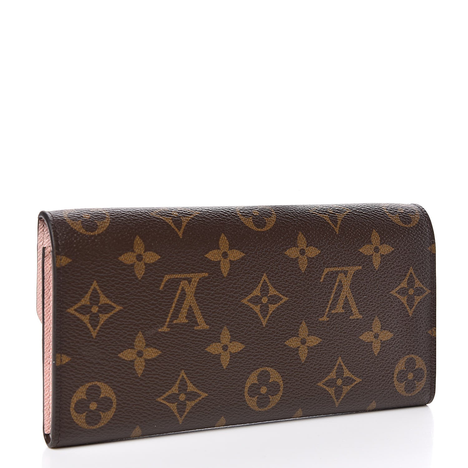 Louis Vuitton Monogram Emilie Wallet Rose Ballerine 3 of 7