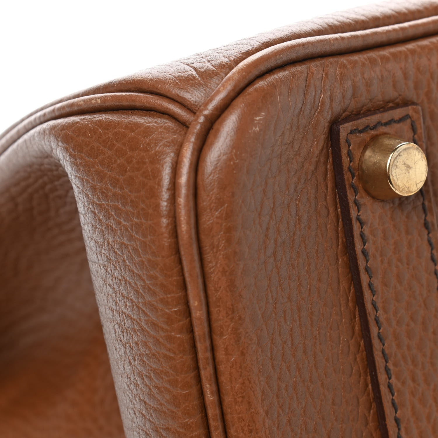 Hermes Ardennes Birkin 35 Noisette 7 of 19