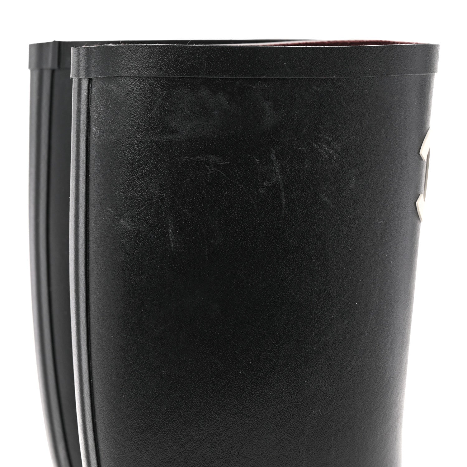 Chanel Caoutchouk CC High Boots 37 Black 11 of 11