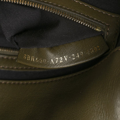 Fendi Nappa FF 1974 Embossed Baguette Avocado 7 of 11