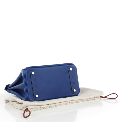 Hermes Swift Birkin 25 Bleu Saphir 6 of 23