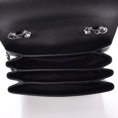 Chanel Calfskin Small Tramezzo Flap Black 5 of 8