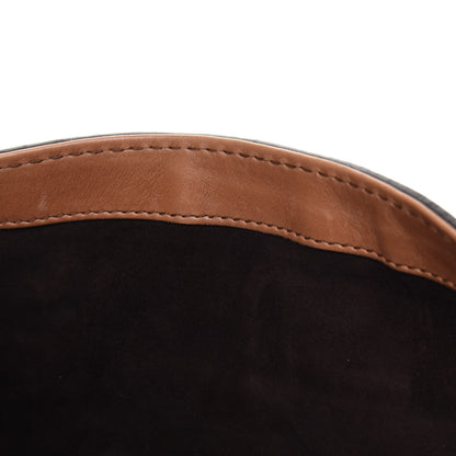 Gucci Calfskin Snaffle Bit Evening Bag Brown 10 of 19