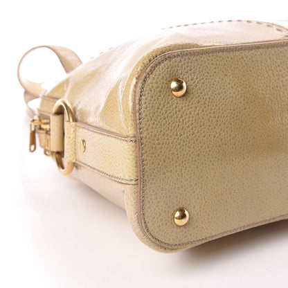 Saint Laurent Patent Large Muse Beige 6 of 12