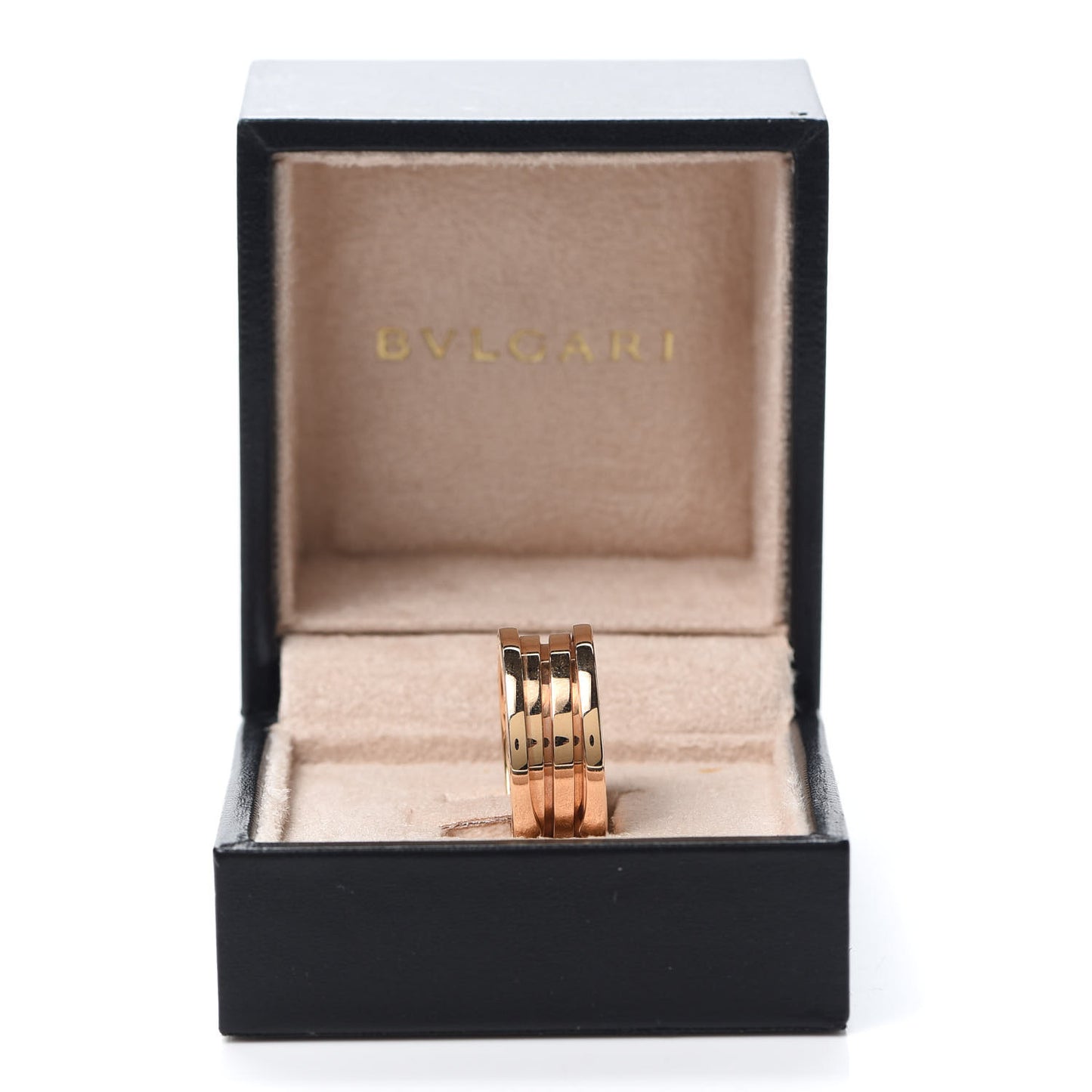 18K Rose Gold B.Zero1 Three-Band Ring 58 8.25