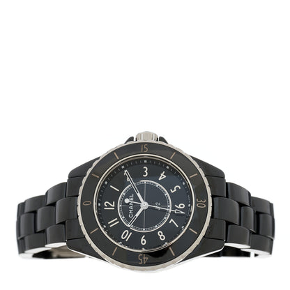 Chanel Stainless Steel Ceramic 33mm J12 Quartz Watch Black 2 of 4