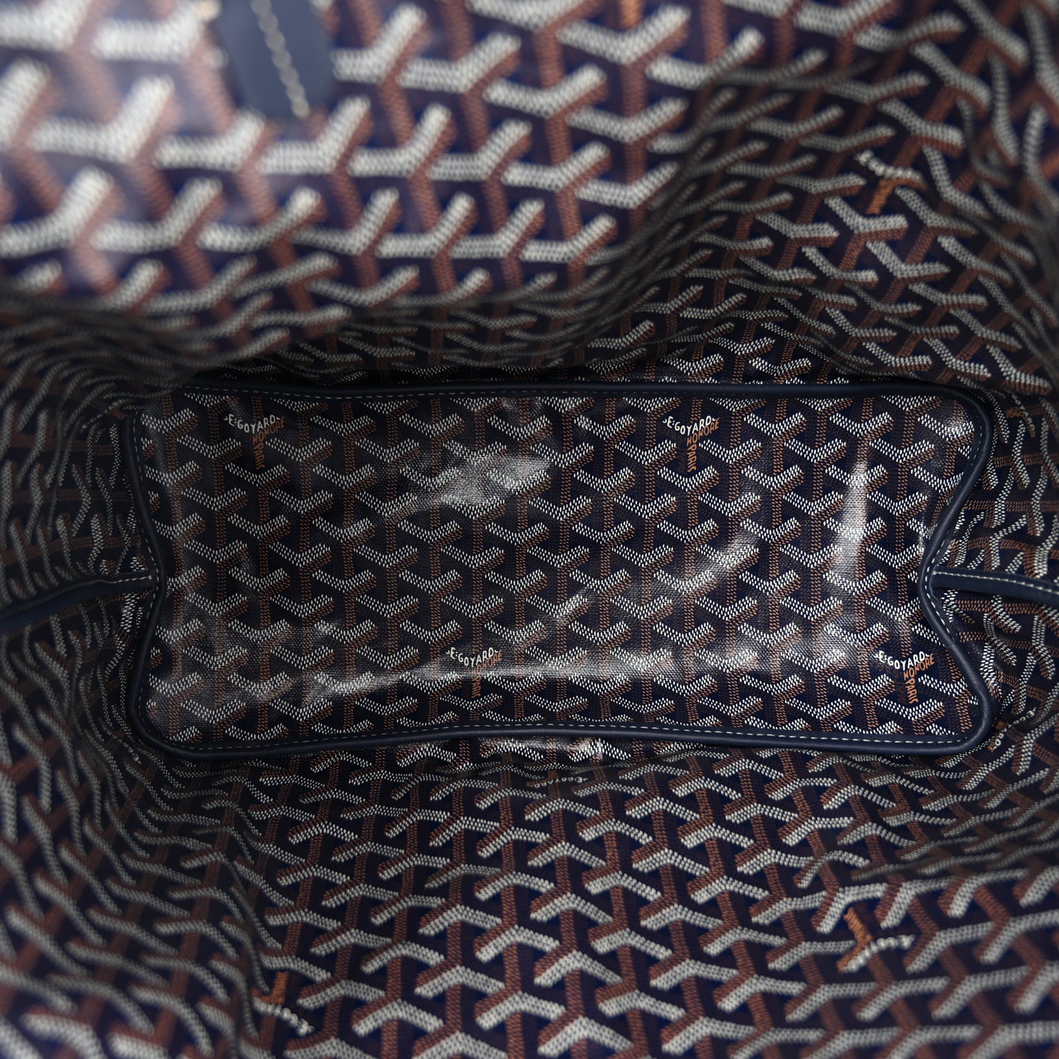 Goyard Goyardine Reversible Anjou PM Navy 8 of 17