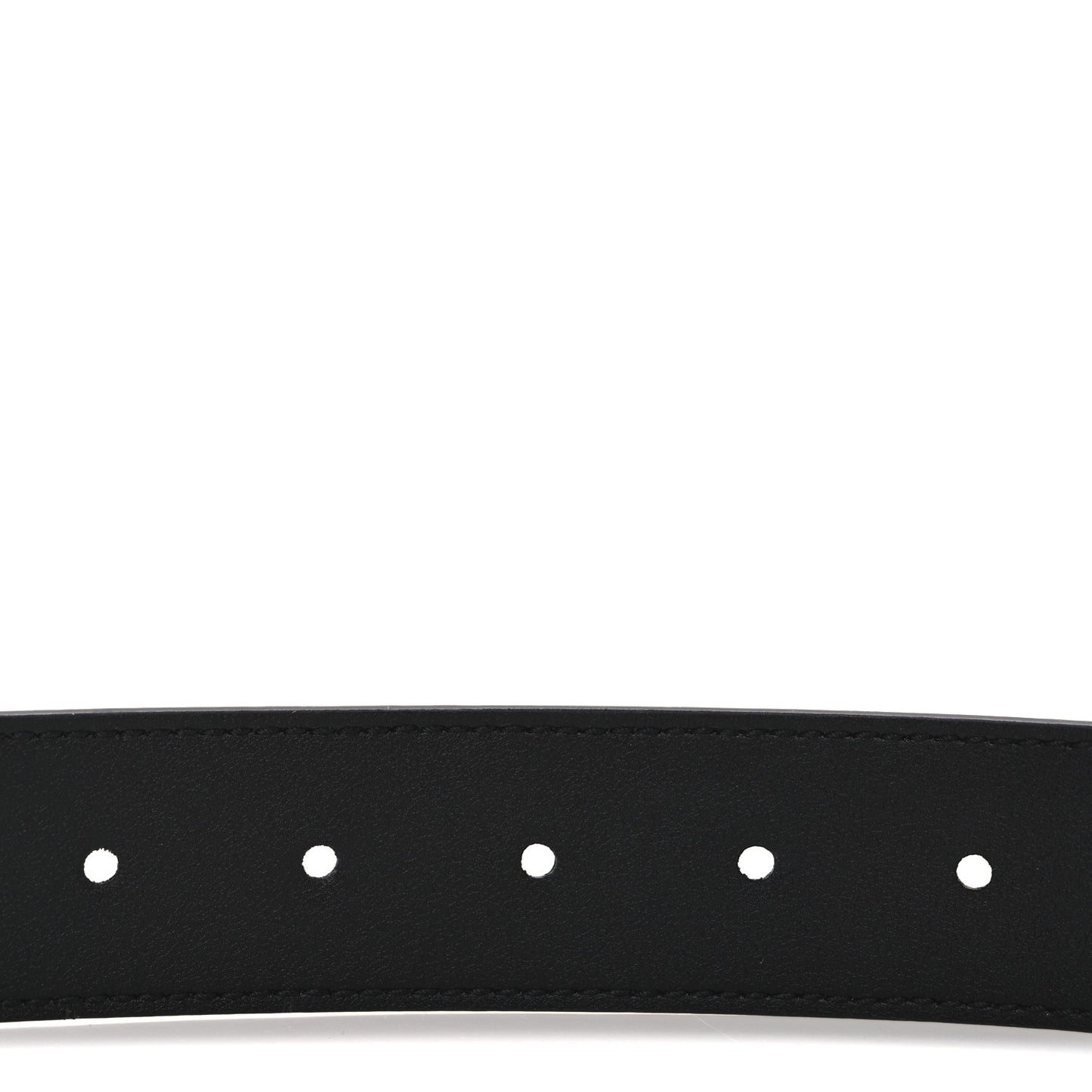 Piuma Calfskin Jumbo GG Embossed 35mm Belt 80 32 Black
