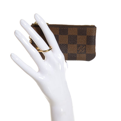 Louis Vuitton Damier Ebene Key Pouch 2 of 7