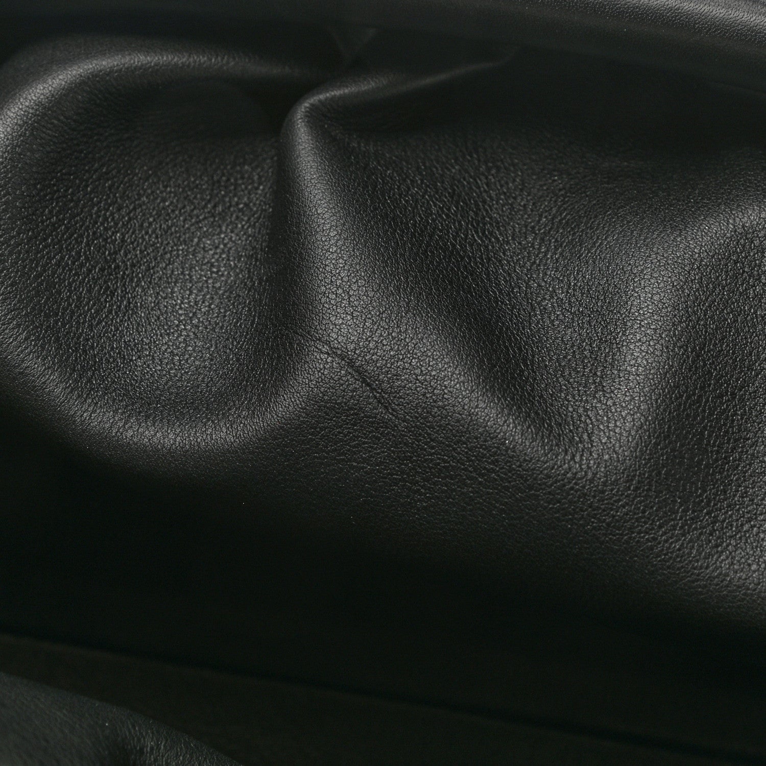 Bottega Veneta Smooth Butter Calf The Pouch Oversized Clutch Black 7 of 10