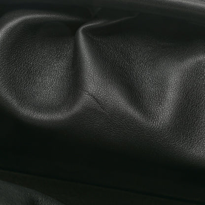 Bottega Veneta Smooth Butter Calf The Pouch Oversized Clutch Black 7 of 10
