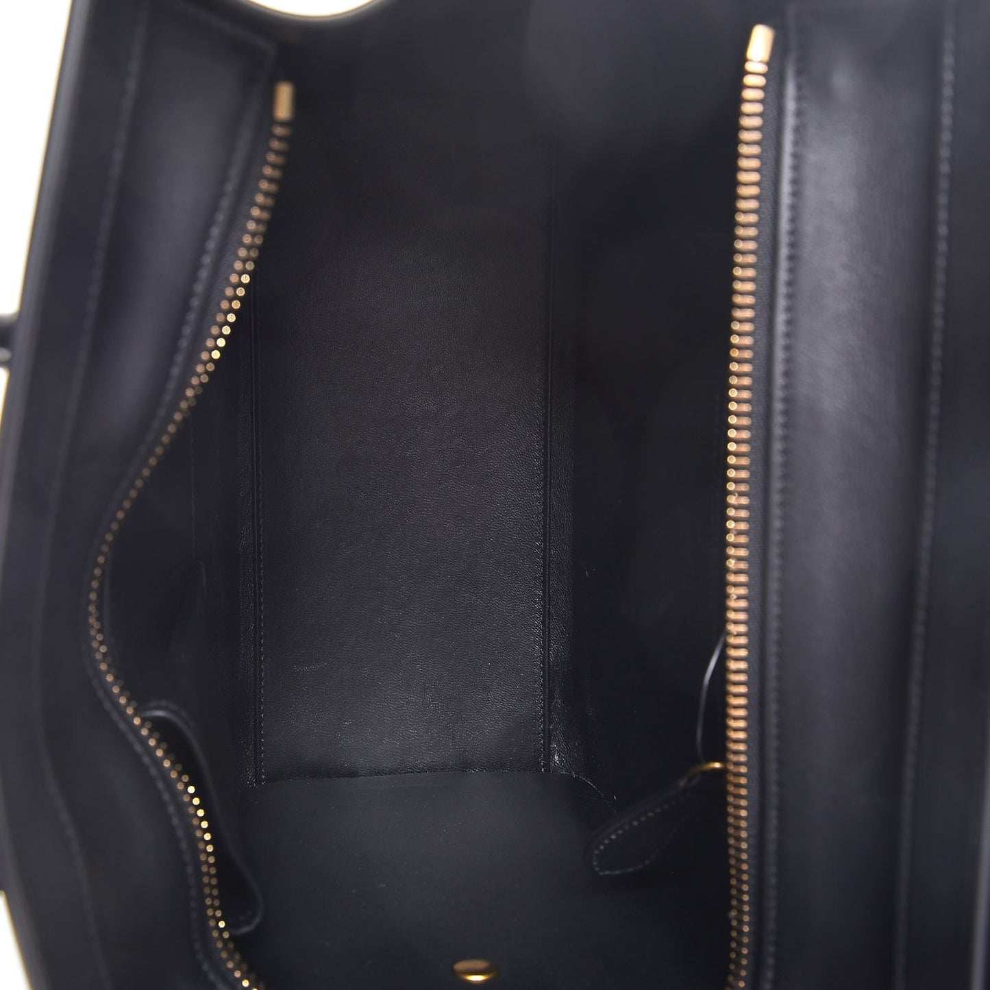 Smooth Calfskin Micro Luggage Black