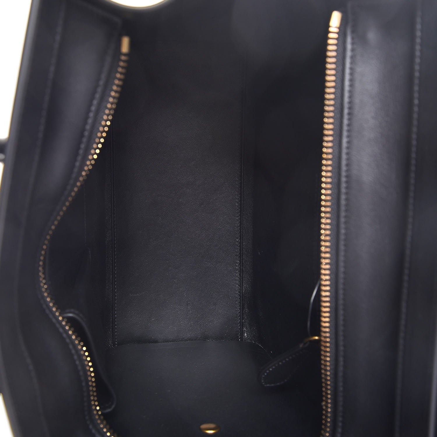 Celine Smooth Calfskin Micro Luggage Black 5 of 7