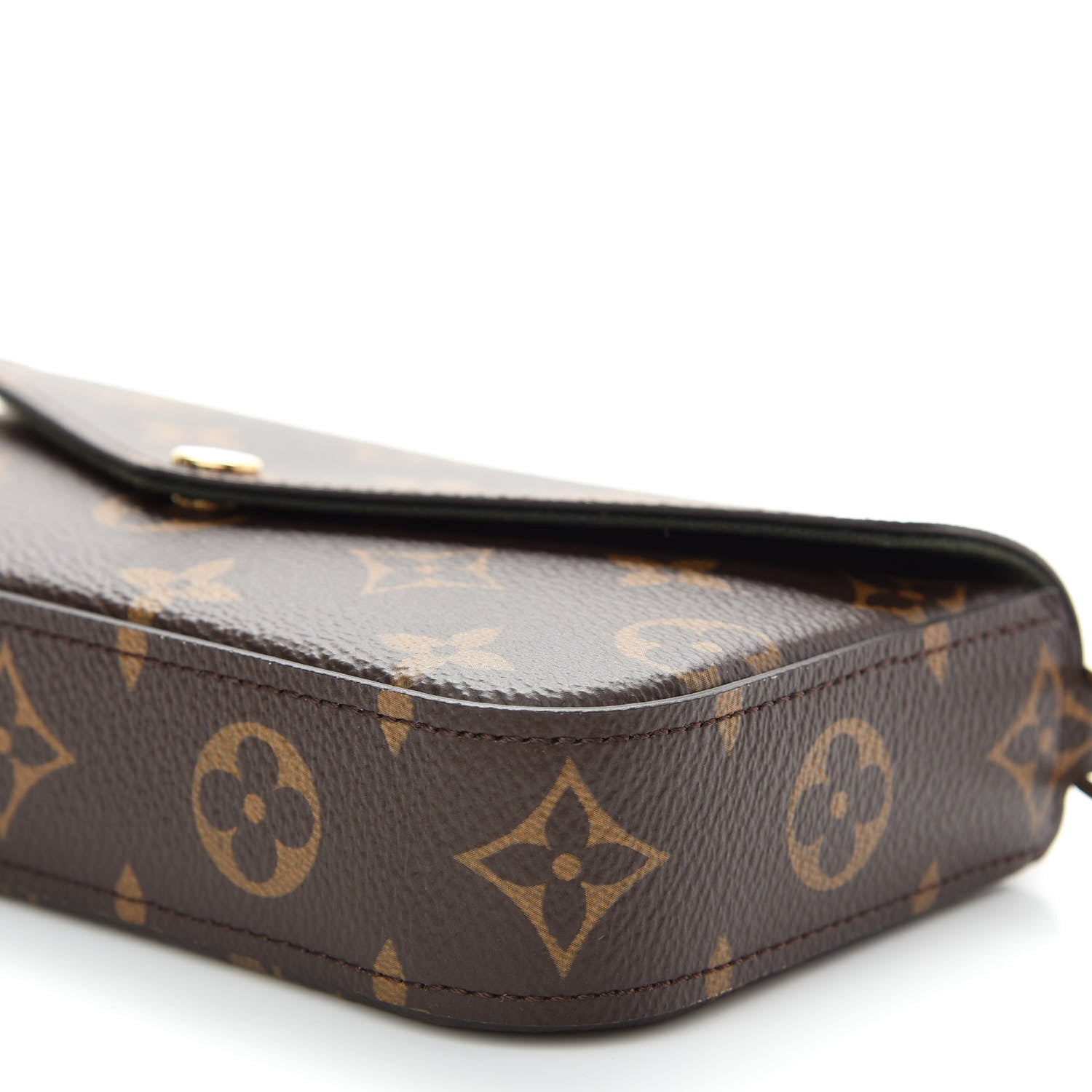 Louis Vuitton Monogram Felicie Strap & Go Kaki 8 of 8