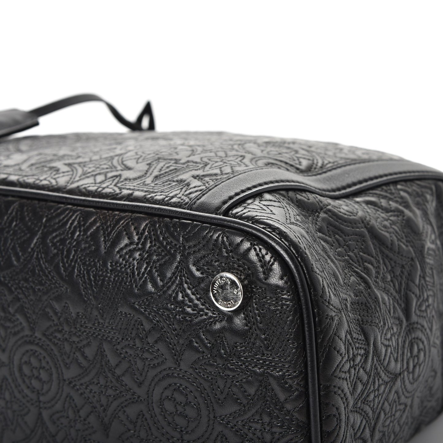 Monogram Lambskin Antheia Ixia PM Black