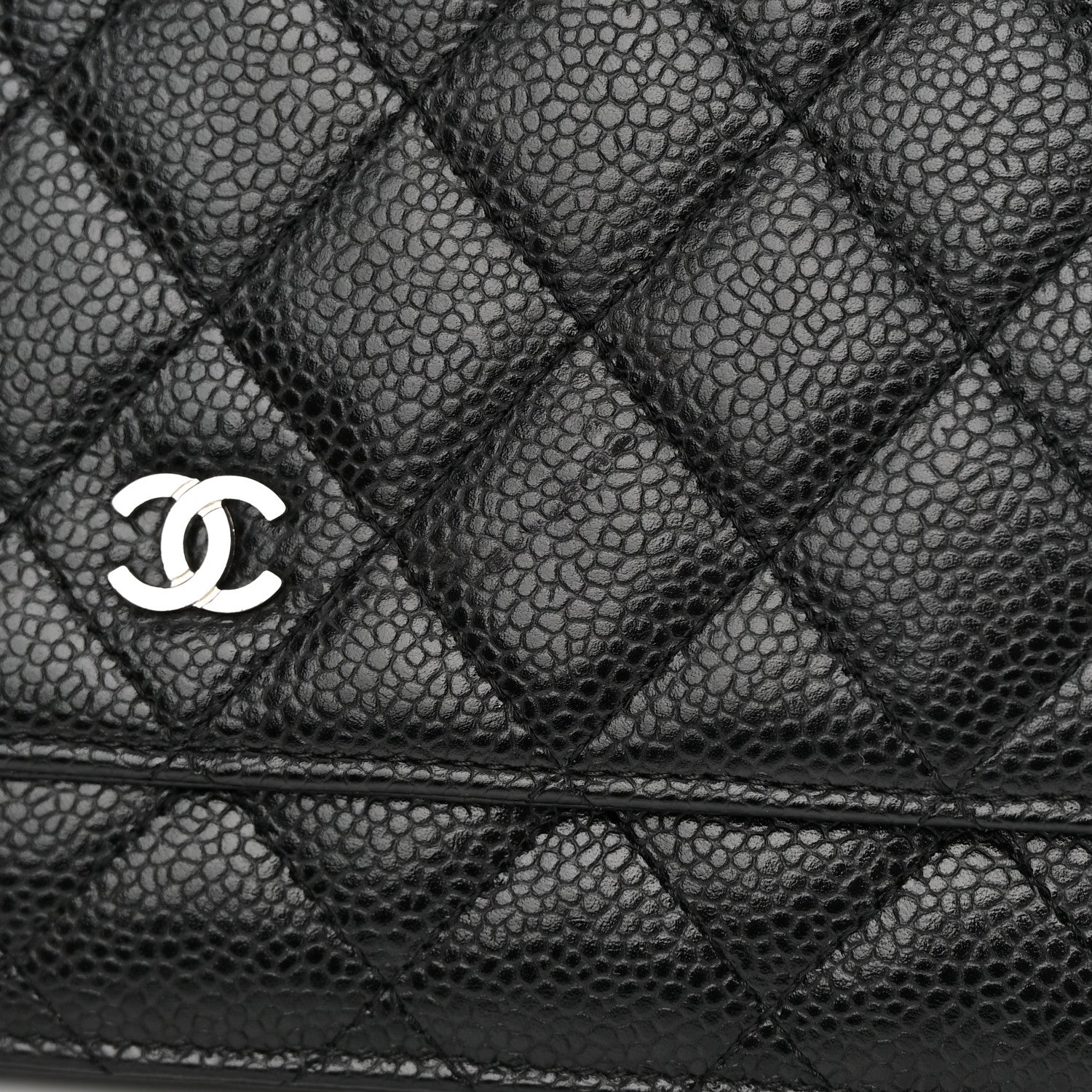 Chanel Caviar Quilted Wallet on Chain WOC Black 13 of 13