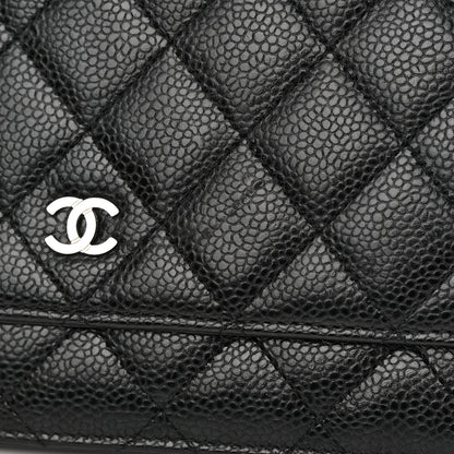 Chanel Caviar Quilted Wallet on Chain WOC Black 13 of 13