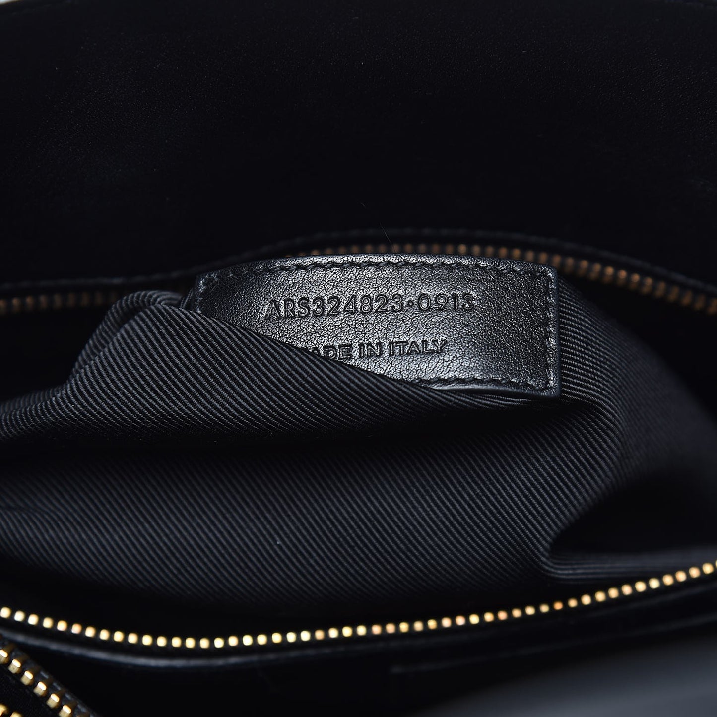Calfskin Small Sac De Jour Black