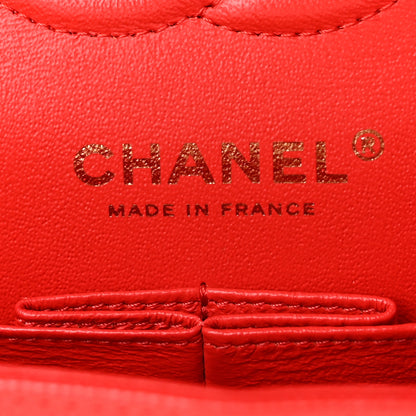 Chanel Caviar Quilted Small Double Flap Red 6 of 10