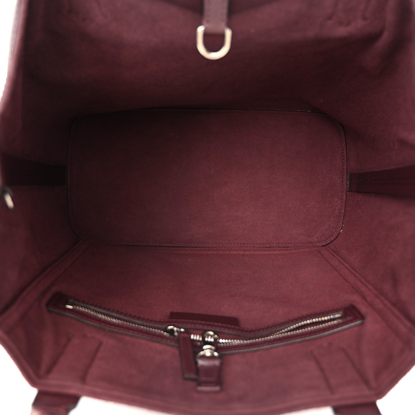 Calfskin Medium Whipstitch Antigona Tote Oxblood