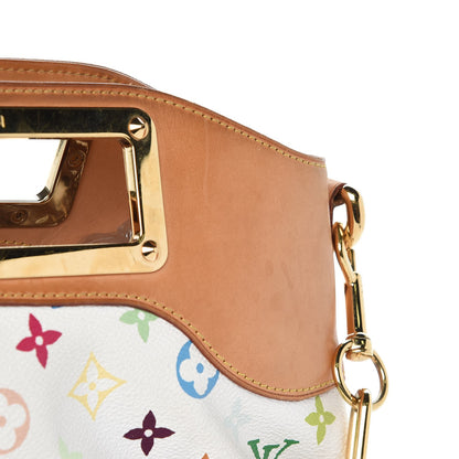 Louis Vuitton Monogram Multicolor Judy MM White 11 of 13