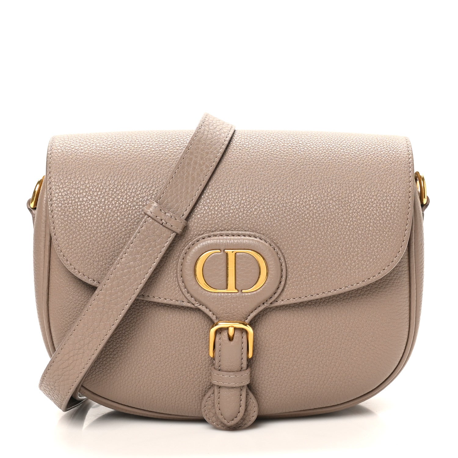 Christian Dior Grained Calfskin Medium Bobby Flap Warm Taupe 1 of 10