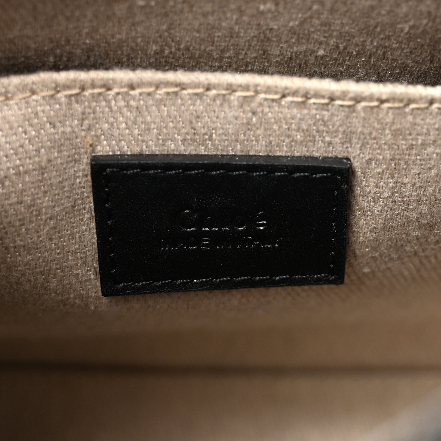 Chloe Calfskin Small Woody Tote Black 6 of 10
