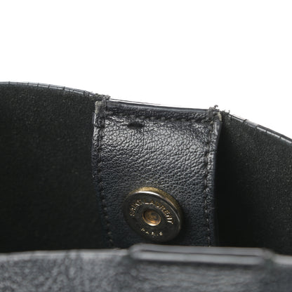 Saint Laurent Calfskin Large Shopping Tote Black 19 of 19