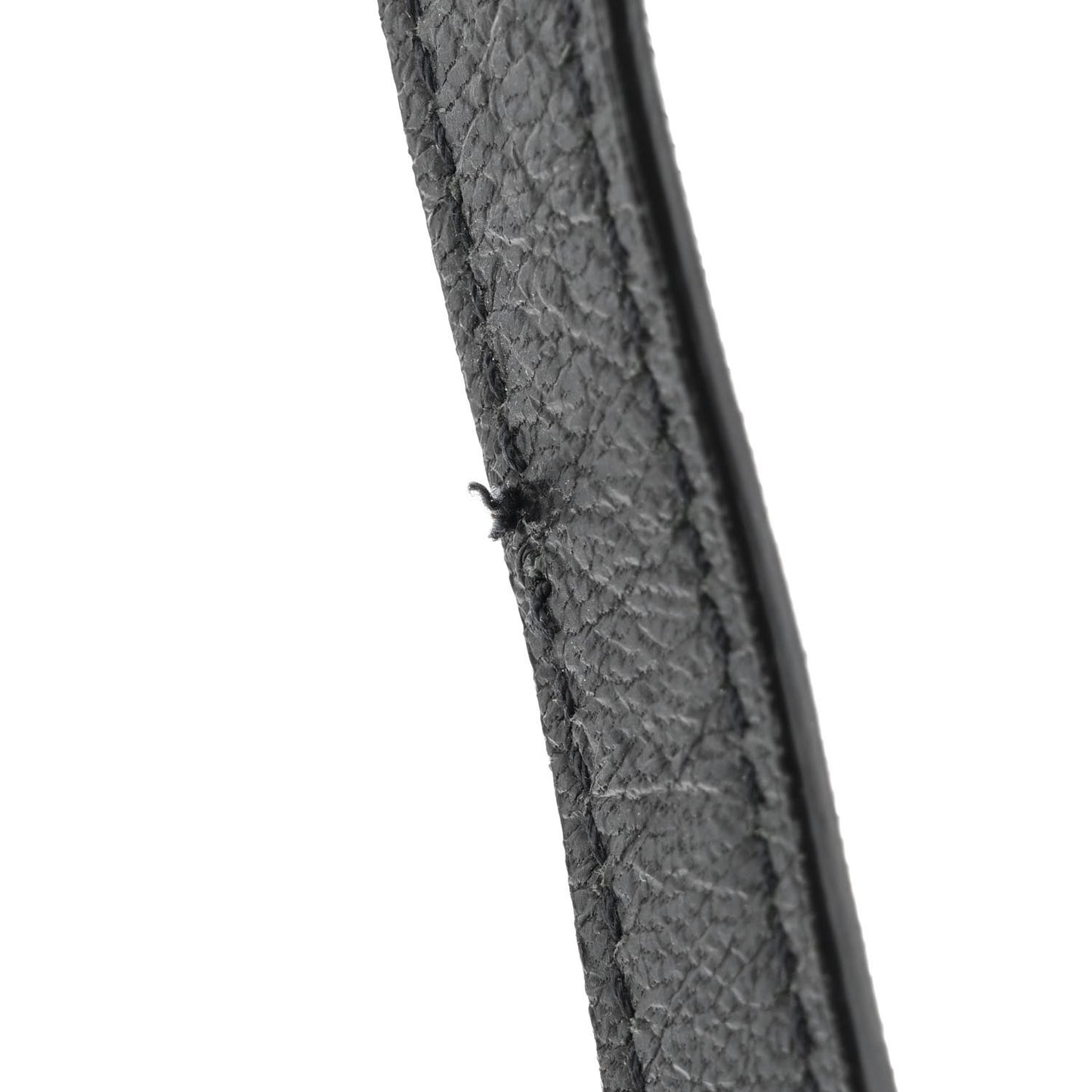 Calfskin Crocodile Embossed Medium West Hollywood Monogram Fold-Over Black