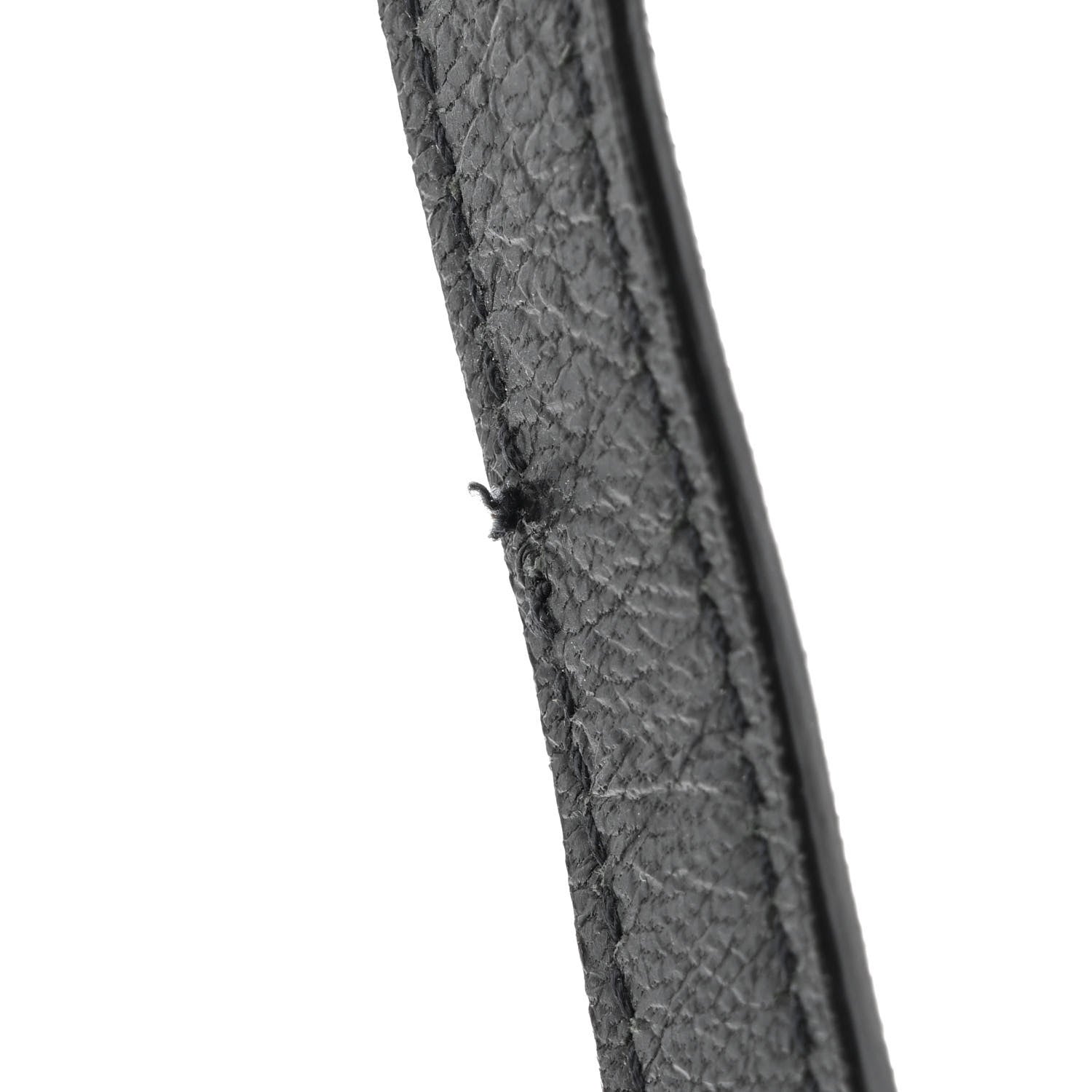 Saint Laurent Calfskin Crocodile Embossed Medium West Hollywood Monogram Fold-Over Black 12 of 12