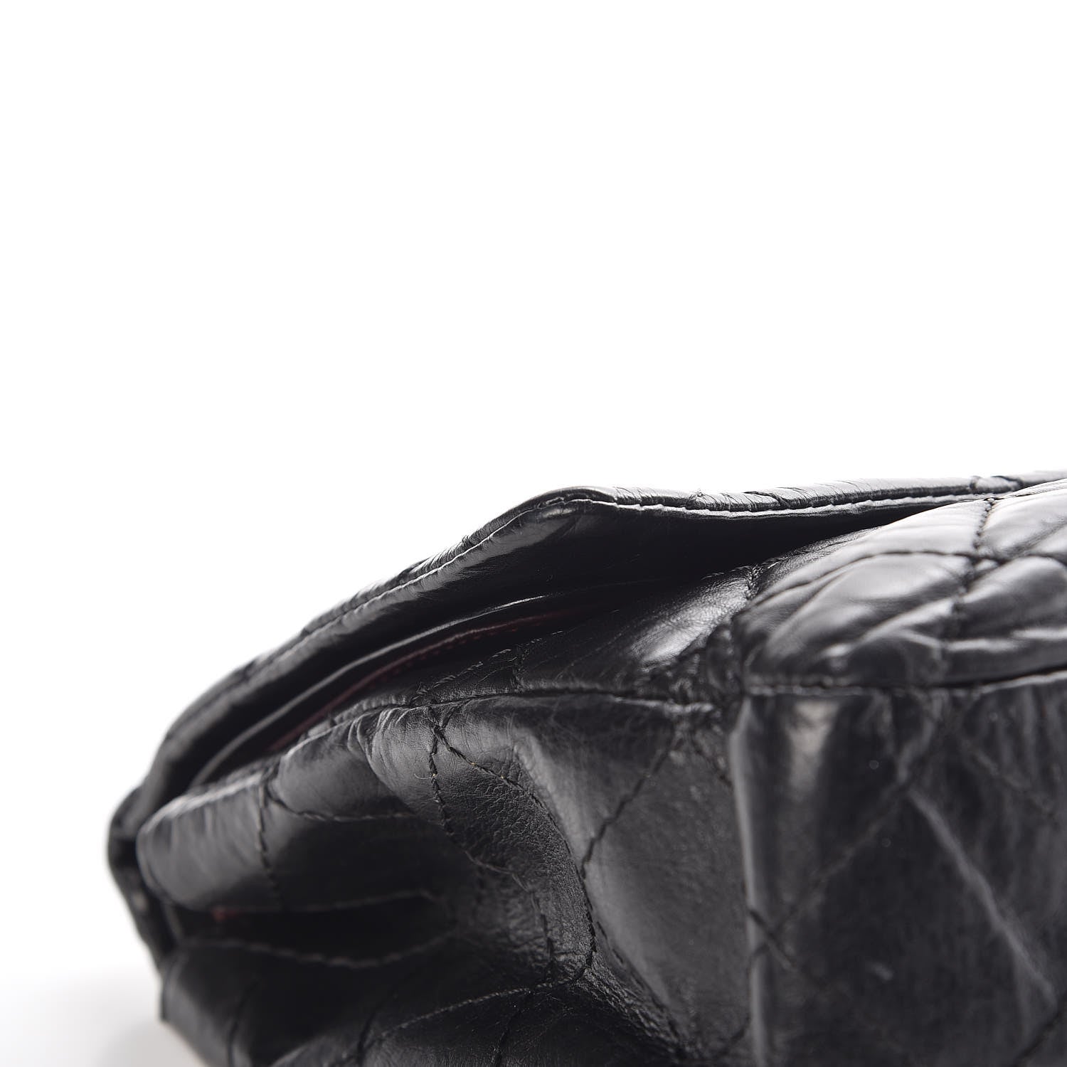 Chanel Aged Calfskin Quilted 2.55 Reissue 227 Flap Black 12 of 16