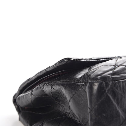 Chanel Aged Calfskin Quilted 2.55 Reissue 227 Flap Black 12 of 16