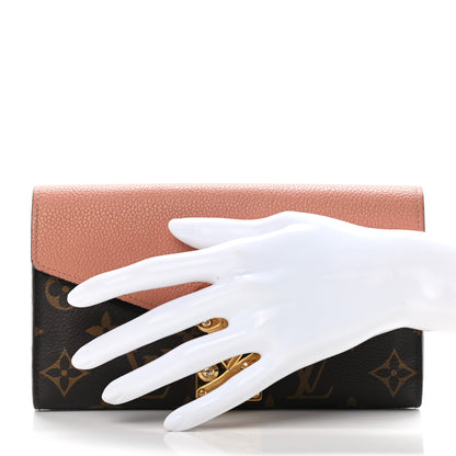 Louis Vuitton Monogram Pallas Wallet Peach 2 of 10