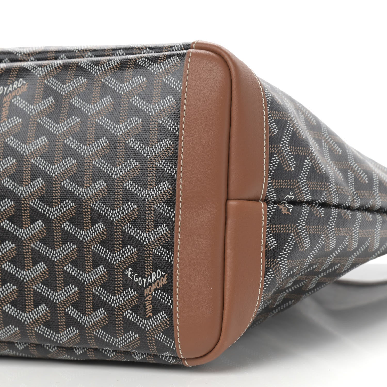 Goyard Goyardine Artois MM Black Gold 10 of 11