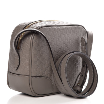 Gucci Microguccissima Mini Bree Messenger Bag Grey 3 of 7