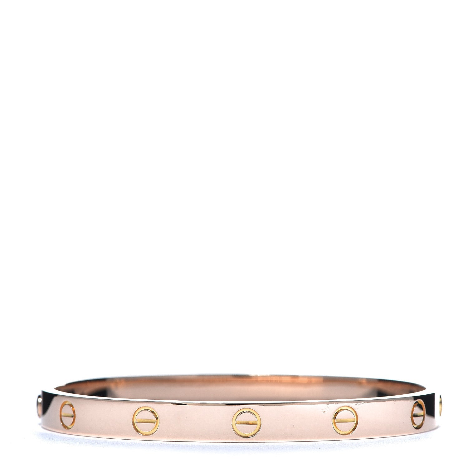 Cartier 18K Pink Gold LOVE Bracelet 18 3 of 5